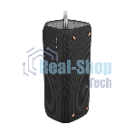 Колонка портативная Ural Молния Бит черный 420W 1.1 BT/3.5Jack/USB-C 10м 8000mAh (без.бат)