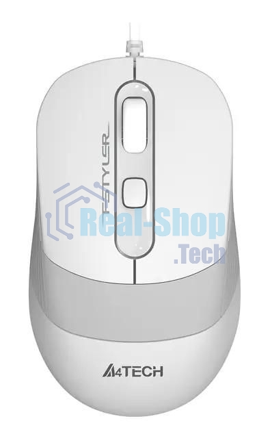 Комплект клавиатура+мышь A4Tech FStyler F1010 проводной, USB, 1600 DPI, белый/серый
