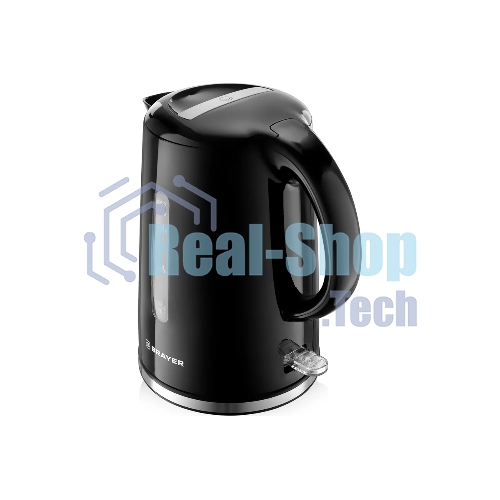 Чайник электрический BRAYER BR1032,2200 Вт, 1.7 л, пласт.корп,шкала,автоотк л,при.закип,подсвет