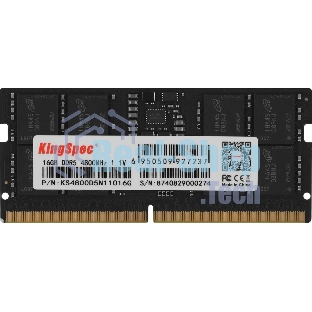 Оперативная память KingSpec DDR5, 16Gb (1x16GB), 4800MHz, CL40 SO-DIMM
