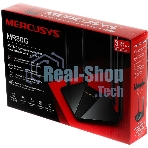 Wi-Fi роутер MERCUSYS MR30G, Wi-Fi 5, AC1200, 2.4/5ГГц, 2 LAN, черный