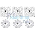 Система жидкостного охлаждения Thermaltake MAGFloe 420 Ultra Snow ARGB Soc-AM5/AM4/1200/1700/1851 белый 4-pin 34.5dB Al+Cu LCD Ret (CL-W452-PL14SW-A)