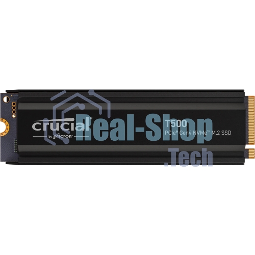 Накопитель SSD Crucial T500 1Tb PCIe Gen4 NVMe M.2 SSD with heatsink CT1000T500SSD5