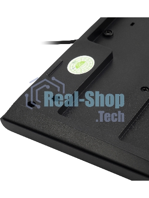 Комплект клавиатура+мышь Oklick 630M проводной, USB, 1600 DPI, чёрный