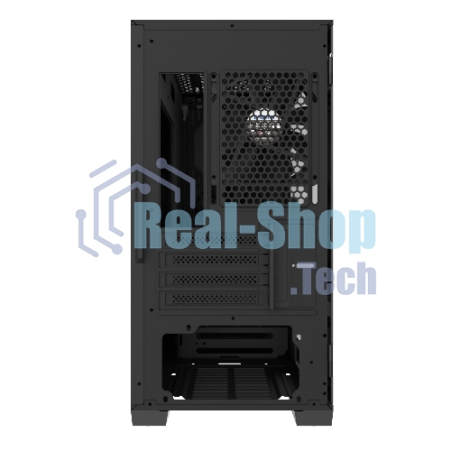 Компьютерный корпус ZALMAN Z1 ICEBERG, MicroATX, черный, WINDOW, 2xCOMBO (3.5