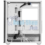Компьютерный корпус PCCooler ME200 MESH WH, Mesh Full Tower, белый, TG, SPCC, 3x120мм ARGb E-ATX, ATX, mATX, mITX 180/380/220мм 4x2.5