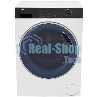 Стиральная машина Haier HWD80-BP14979 белый, загрузка фронтальная 8 кг, 5 кг - сушка, 1400 об/мин, класс: B
