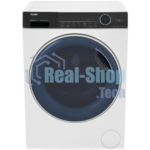Стиральная машина Haier HWD80-BP14979 белый, загрузка фронтальная 8 кг, 5 кг - сушка, 1400 об/мин, класс: B
