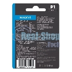 Флешка USB Maxvi P1 (FD64GBUSB20C10P1 black), 64Gb, USB 2.0, R/W 12/5, черный