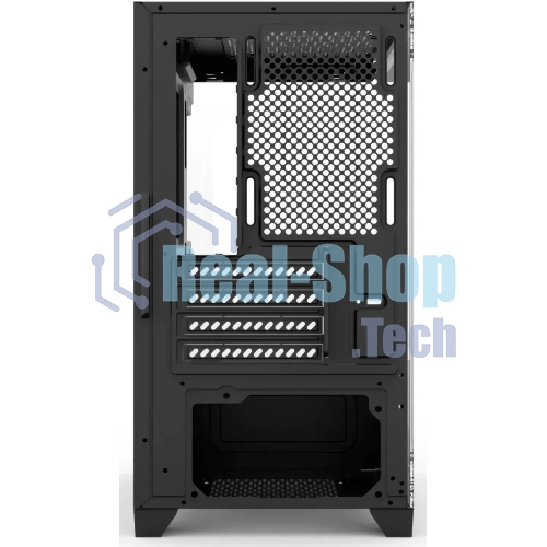 Компьютерный корпус Bloody BD-CC103 черный без БП mATX 7x120мм 1xUSB 2.0 1xUSB 3.0 audio bott PSU