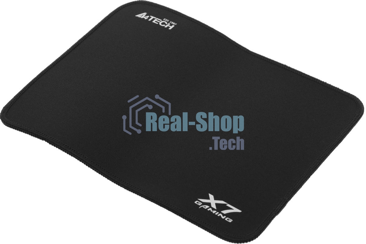 Мышь проводная + коврик A4Tech X-7120 черный, 2000 dpi, USB, кнопки - 7