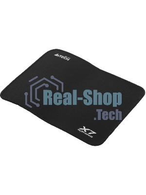 Мышь проводная + коврик A4Tech X-7120 черный, 2000 dpi, USB, кнопки - 7