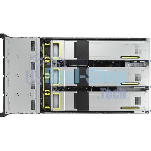 Серверная платформа ASUS RS720-E11-RS12U, 2U, 2 x LGA4677, 32 DIMM DDR5, 12=8 x NVMe/SAS*/SATA + 4 NVMe/SATA hs, 2 x M.2 slot, 2 x 10Gbe (X710) RJ45 port,Up to 8 slots PCIe 5.0, 1 x OCP 3.0, 1+1 1600W