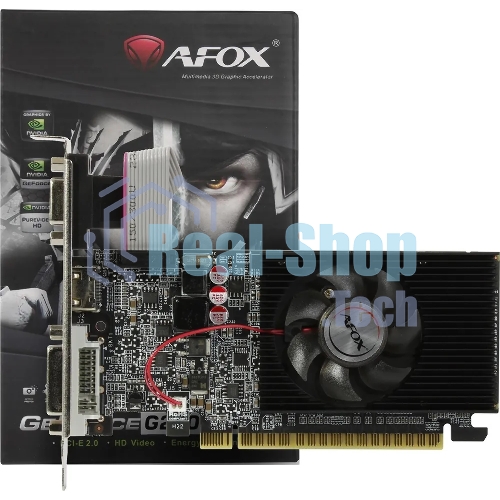 Видеокарта AFOX AF210-512D3L3-V2 PCIE16 G210 512MB GDDR3 64bit VGA DVI HDMI RTL