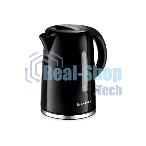 Чайник электрический BRAYER BR1032,2200 Вт, 1.7 л, пласт.корп,шкала,автоотк л,при.закип,подсвет