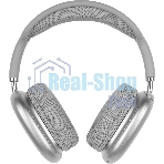 Беспроводные/проводные наушники Hoco W35 Air Triumph серебристый, полноразмерные, Bluetooth + проводной, до 45 ч