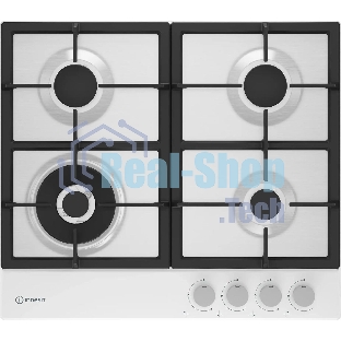 Газовая варочная панель Indesit THPM 642 WS/WH/I, независимая, белый