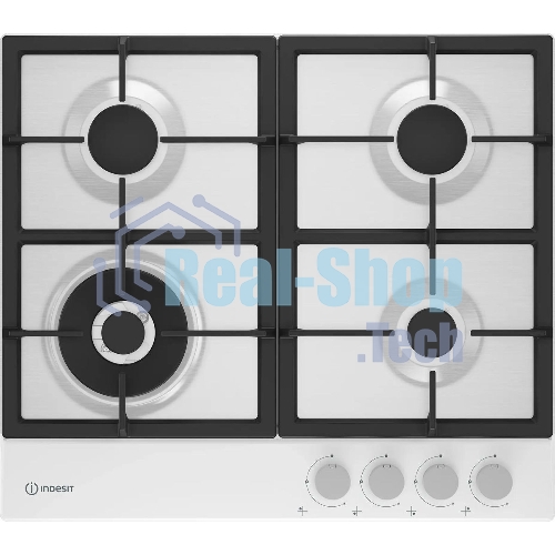 Газовая варочная панель Indesit THPM 642 WS/WH/I, независимая, белый