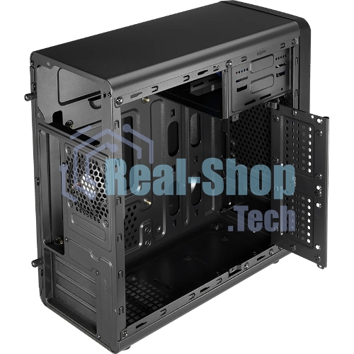 Компьютерный корпус Aerocool/Formula Qs-180 черный без БП mATX 1x80мм 2xUSB 2.0 1xUSB 3.0 audio