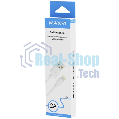 Кабель Maxvi MC-03 белый