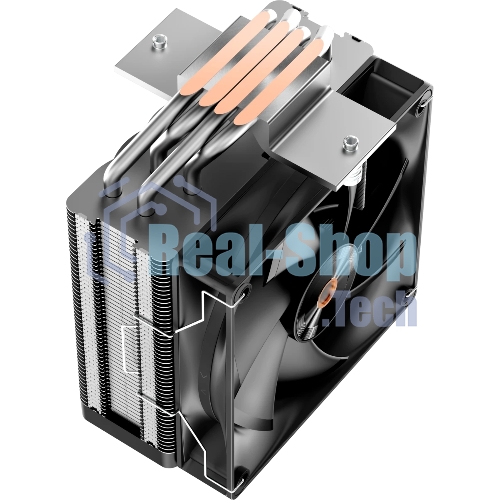 Кулер для процессора Ocypus Delta A40 Elite BK (Delta-A40-BK1NNWN00E-GL)