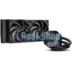 Система жидкостного охлаждения Deepcool LE240 V2 Zero Dark Soc-AM5/AM4/1200/1700/1851 черный 4-pin 28.2-31.6dB Al 220W 1359gr Ret (R-LE240ZERO-BKLNMD-G-1)