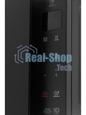 Микроволновая печь LG MW25R35GIS черный, 25 л, 1000 Вт, переключатели - сенсор