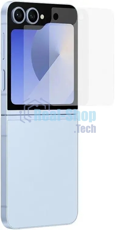 Защитная пленка для экрана Samsung прозрачный для Samsung Galaxy Z Flip6 прозрачный 2шт. (EF-UF741CTEGRU)