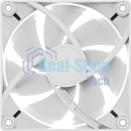 Вентилятор для корпуса Ocypus Delta F12 BK ARGb белый 120мм 2000rpm 4-pin