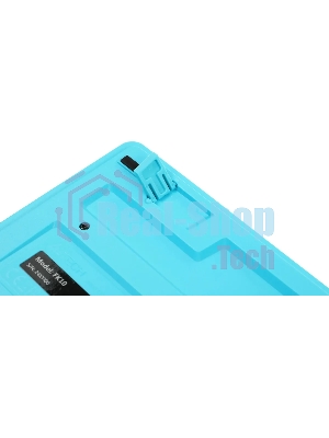 Клавиатура проводная A4Tech Fstyler FK10, USB, черный/синий