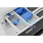 Стиральная машина Haier HWD80-BP14979 белый, загрузка фронтальная 8 кг, 5 кг - сушка, 1400 об/мин, класс: B