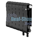Радиатор биметаллический Royal Thermo Infinity 300 Noir Sable VR80 - 6 секц.