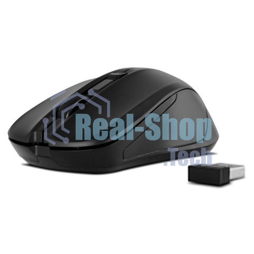 Мышь беспроводная SVEN RX-270W черный, 1600 dpi, радиоканал, USB, кнопки - 4