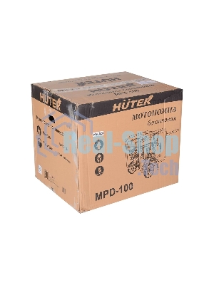 Мотопомпа Huter MPD-100 1800л/мин для загр.вод. (70/11/6)
