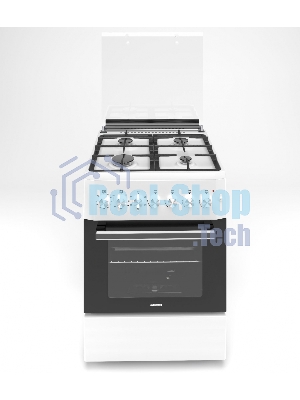 Комбинированная плита REEX RPH-60 K WH 4 Газовые конфорки Электрическая духовка