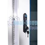 Шкаф телекоммуникационный напольный ЦМО ШТК-Э, IP20, 30U, 1454х600х1000 мм (ВхШхГ), дверь: стекло, боковая панель: сплошная, разборный, серый