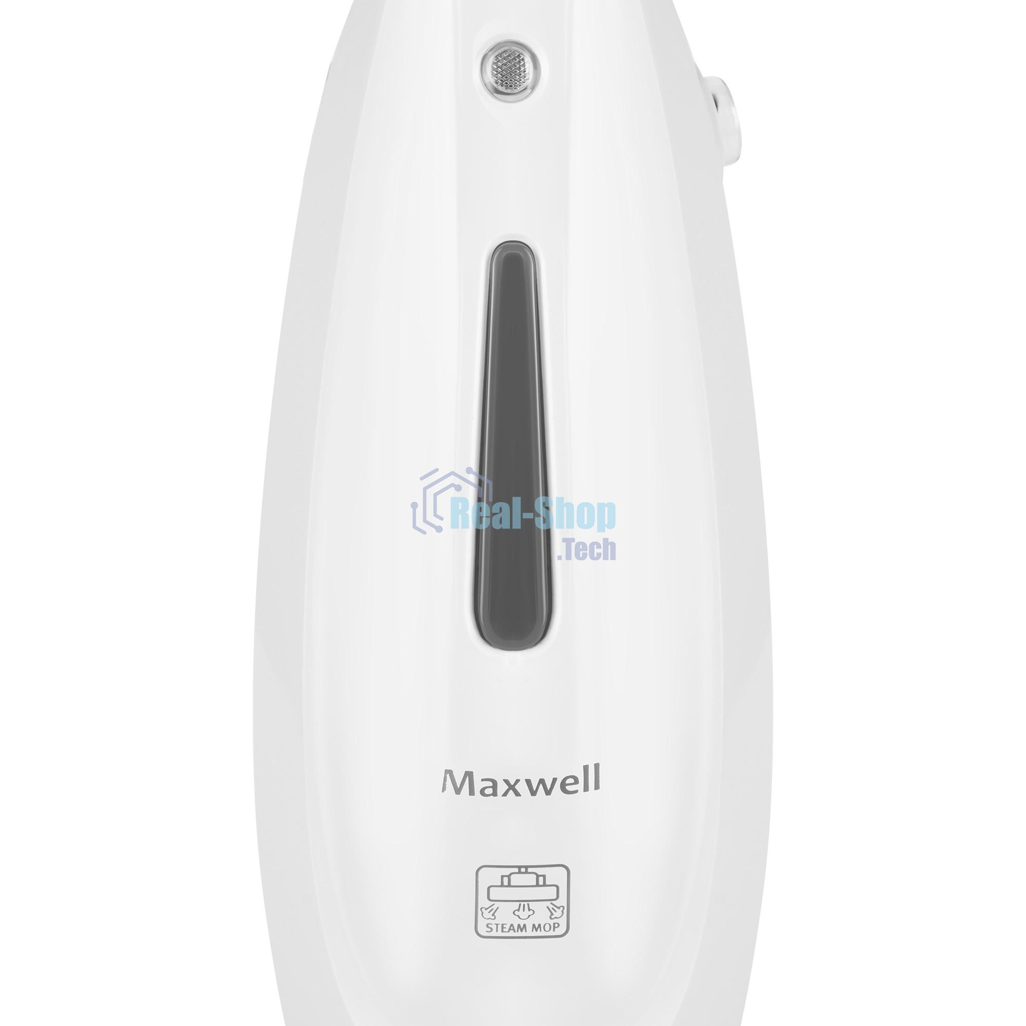 Паровая швабра Maxwell MW-3400 белый, напольный, 1500 Вт, 25 г/мин, 300 мл