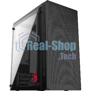 Компьютерный корпус Bloody BD-CC101 черный без БП mATX 1x80мм 1x92мм 2x120мм 2xUSB 2.0 1xUSB 3.0 audio