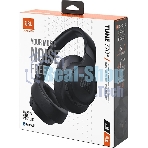 Беспроводные/проводные наушники JBL Tune 770NC черный, полноразмерные, Bluetooth + проводной, адаптивное шумоподавление, до 70 ч