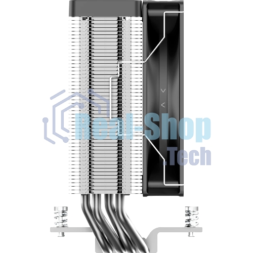 Кулер для процессора Ocypus Delta A40 Elite BK (Delta-A40-BK1NNWN00E-GL)