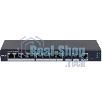 Коммутатор Dahua DH-SG4010-2F, 8×1 Гбит/с + 2×1 Гбит/с SFP, управляемый
