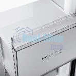 Холодильник Maunfeld MFF192NFSB01 Inverter черная сталь трехкамерный 334/184л морозилка снизу, No Frost, Side by Side
