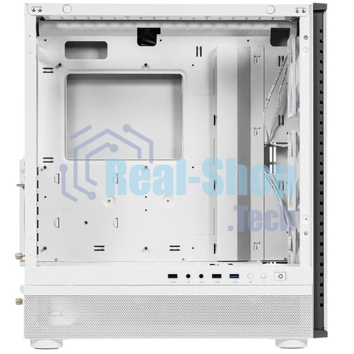 Компьютерный корпус PCCooler ME200 MESH WH, Mesh Full Tower, белый, TG, SPCC, 3x120мм ARGb E-ATX, ATX, mATX, mITX 180/380/220мм 4x2.5