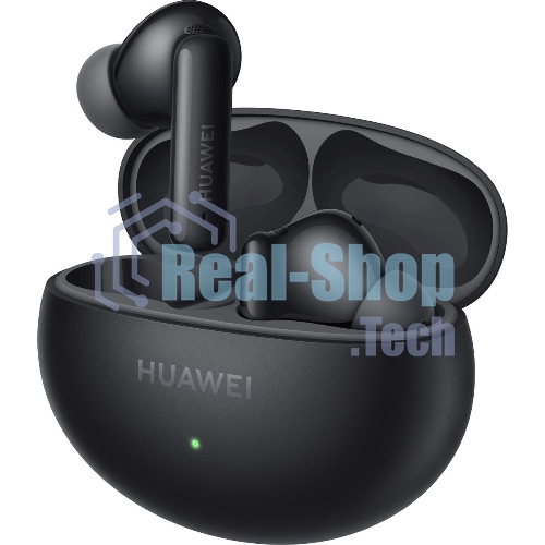 Наушники TWS Huawei FreeBuds 6i (Orca-T100) черный, внутриканальные, Bluetooth, активное шумоподавление, до 8 ч
