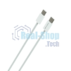 Кабель MORE CHOICE (4620202550385) K77a нейлон USB 3.0A PD 100W для Type-C Type-C 1 м белый