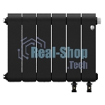 Радиатор биметаллический Royal Thermo Infinity 300 Noir Sable VR80 - 6 секц.