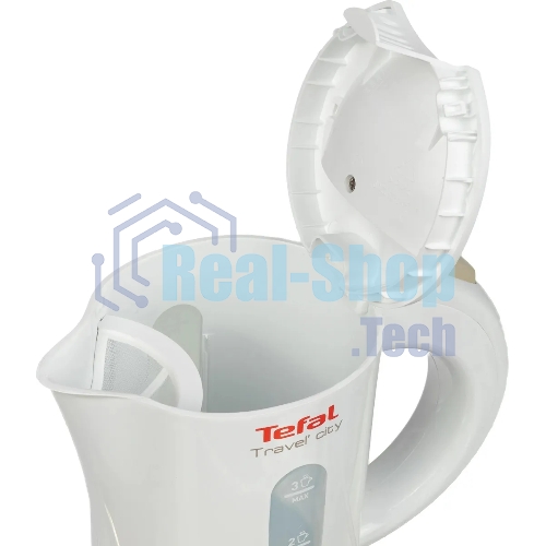 Чайник электрический Tefal KO120130 0.5л. 650Вт белый/бежевый(корпус: пластик)