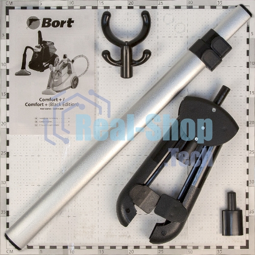 Отпариватель Bort Comfort + Black Edition черный, 2350 Вт, 70 г/мин, 3000 мл