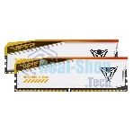 Оперативная память Patriot Viper Elite 5 TUF Gaming, DDR5, 48GB (2x24 GB), 6000 MHz, CL36, DIMM, радиатор, RGB, белый