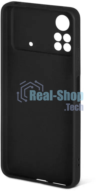 Чехол (клип-кейс) DF poCase-04, для Xiaomi Poco X4 Pro 5G, черный pocase-04 (black)